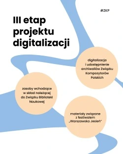 Grafika przedstawia założenia założenia digitalizacji zasobów ZKP.